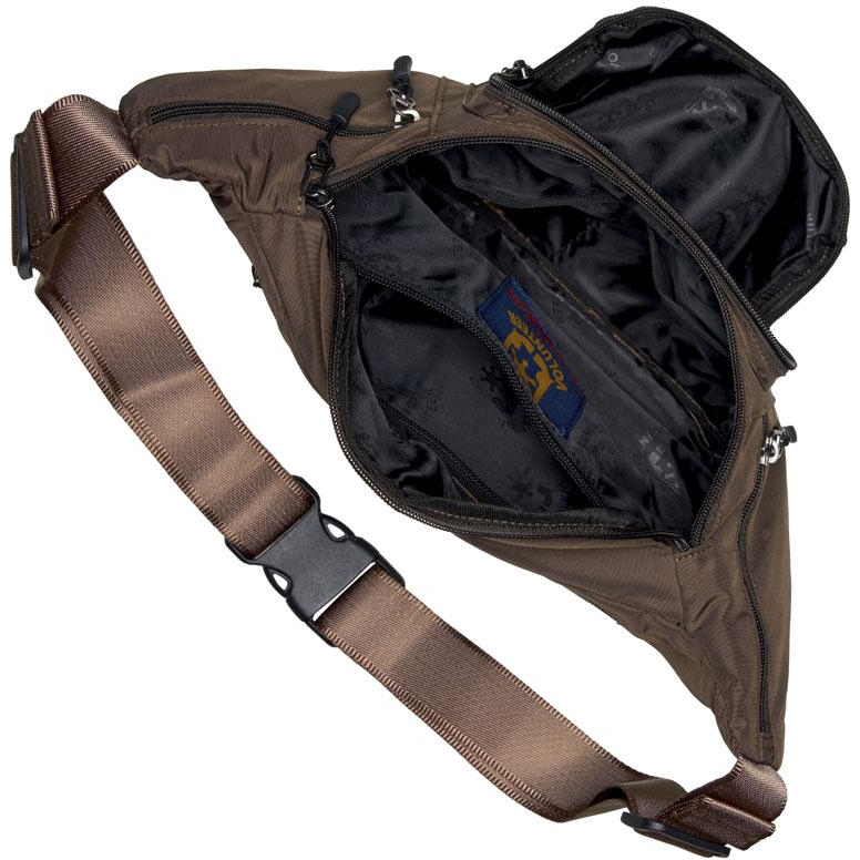 Waist Bag VOLUNTEER 1749-01 BRN