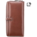 Genuine Leather Travel Wallet - Visconti Alfred, RFID Protection, Brown (ALP89 IT BRN) - 5
