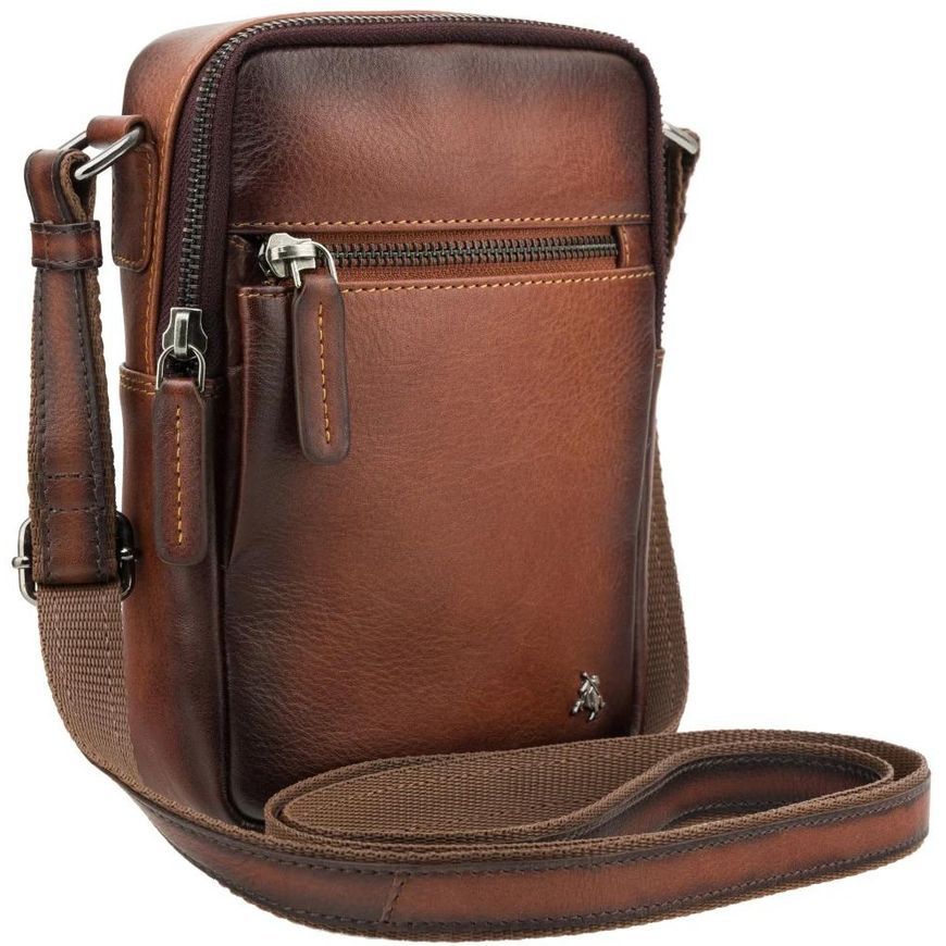 Shoulder Bag Visconti AT43 B/TAN