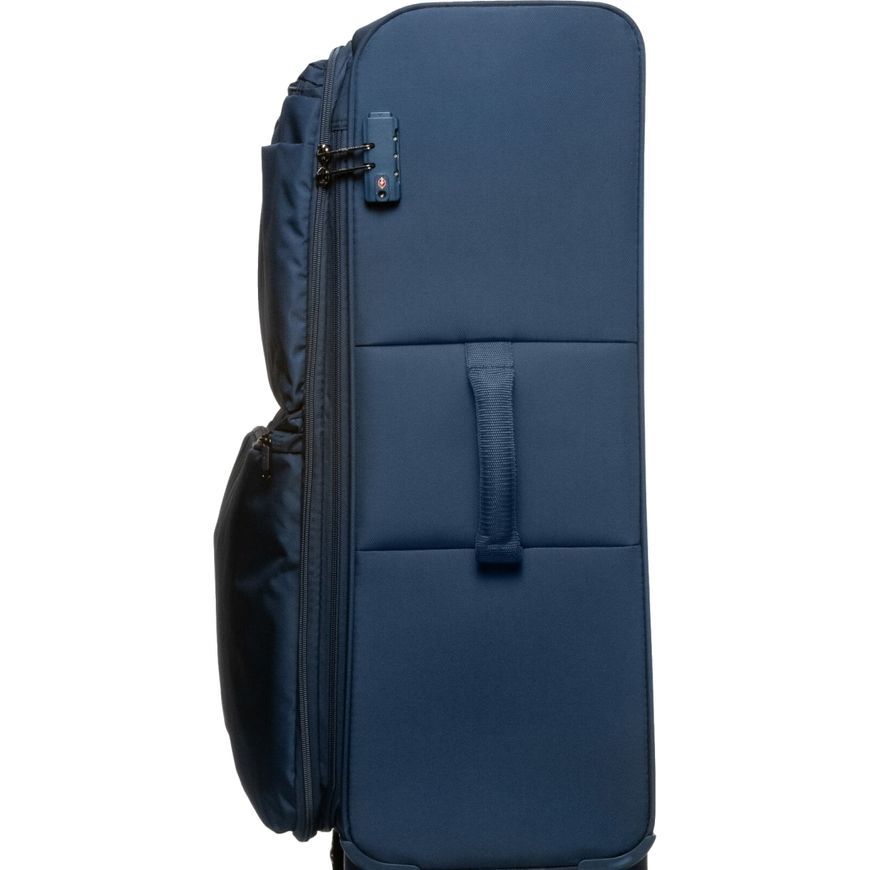 Чемодан мягкий 110/120L L V&V Travel One Life H8024-75Blue
