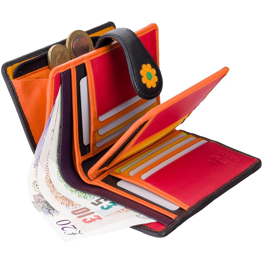 Bi-Fold Wallet Visconti Spanish DS82 BLK/PC