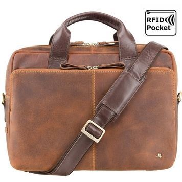 Laptop Bag 13" Visconti Hugo TC82 TAN/MLN