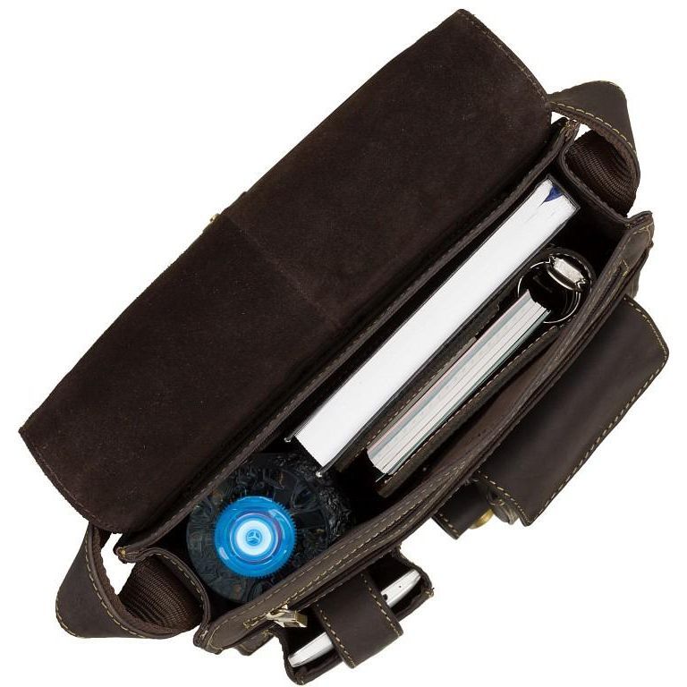 Сумка наплічна Visconti 18410 OIL BRN