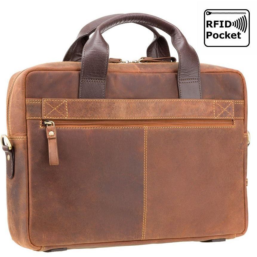 Сумка для ноутбука 13" Visconti Hugo TC82 TAN/MLN