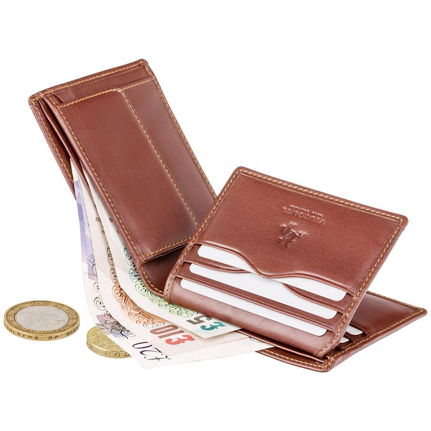 Bi-Fold Wallet Visconti Lazio MZ4 IT BRN