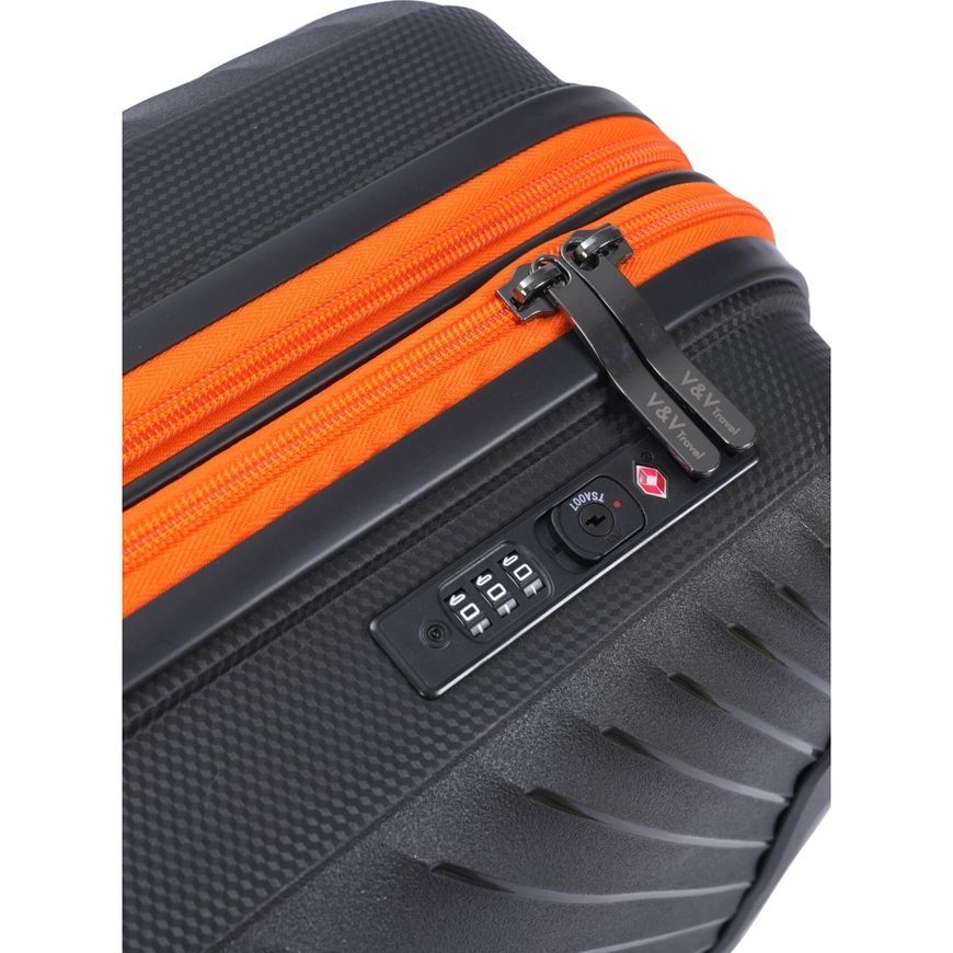 Чемодан жёсткий 80L M V&V Travel Urban H8026-65Black