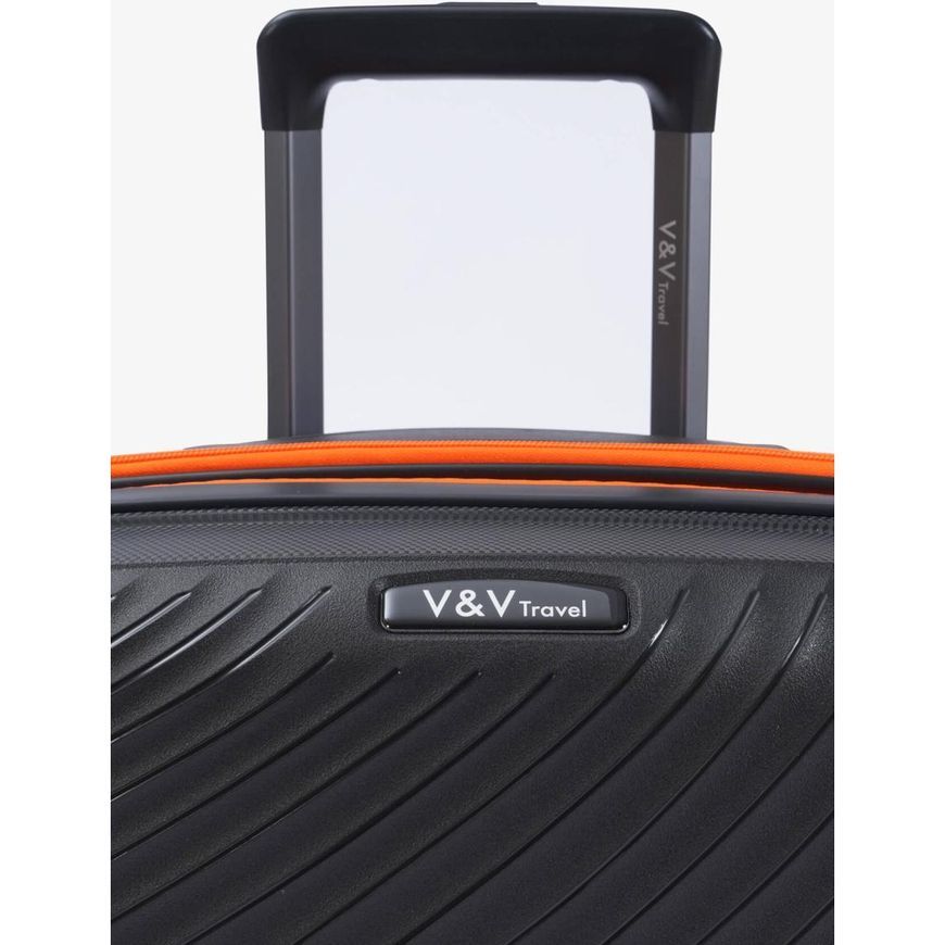 Чемодан жёсткий 110L L V&V Travel Urban H8026-75Black