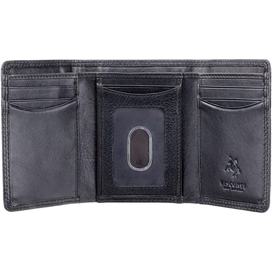 Tri-Fold Wallet Visconti Compton HT18 BLK