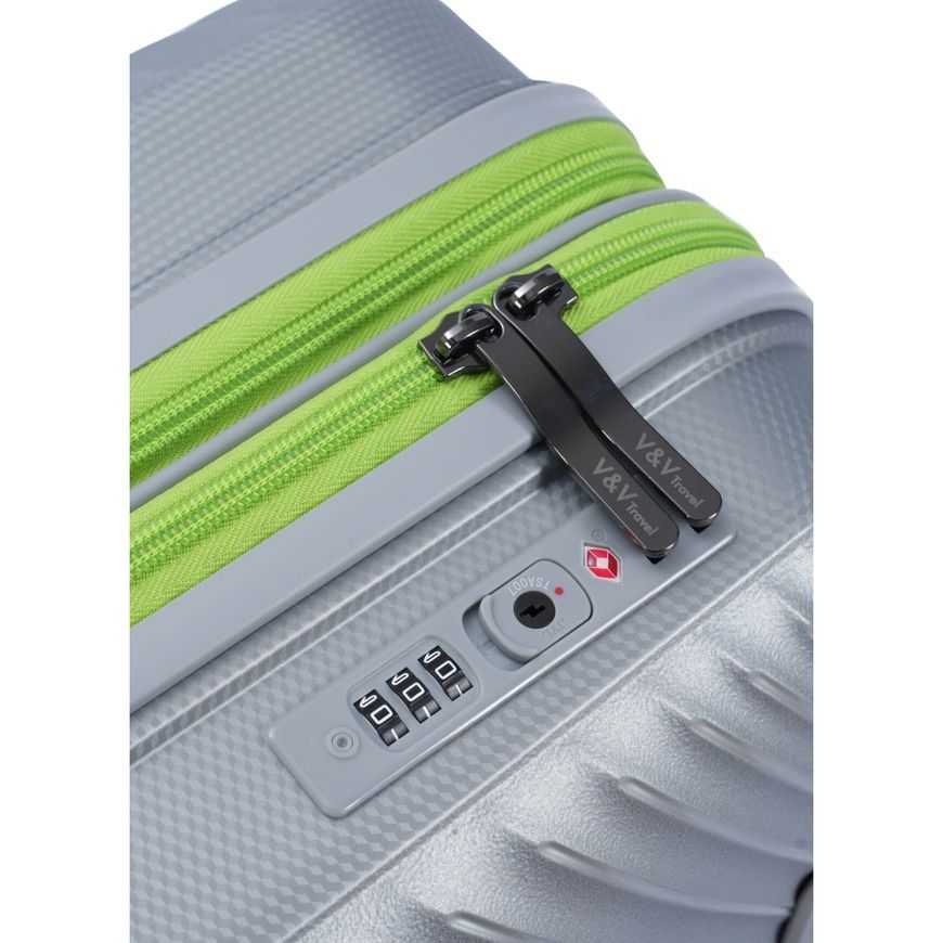 Чемодан жёсткий 110L L V&V Travel Urban H8026-75Grey