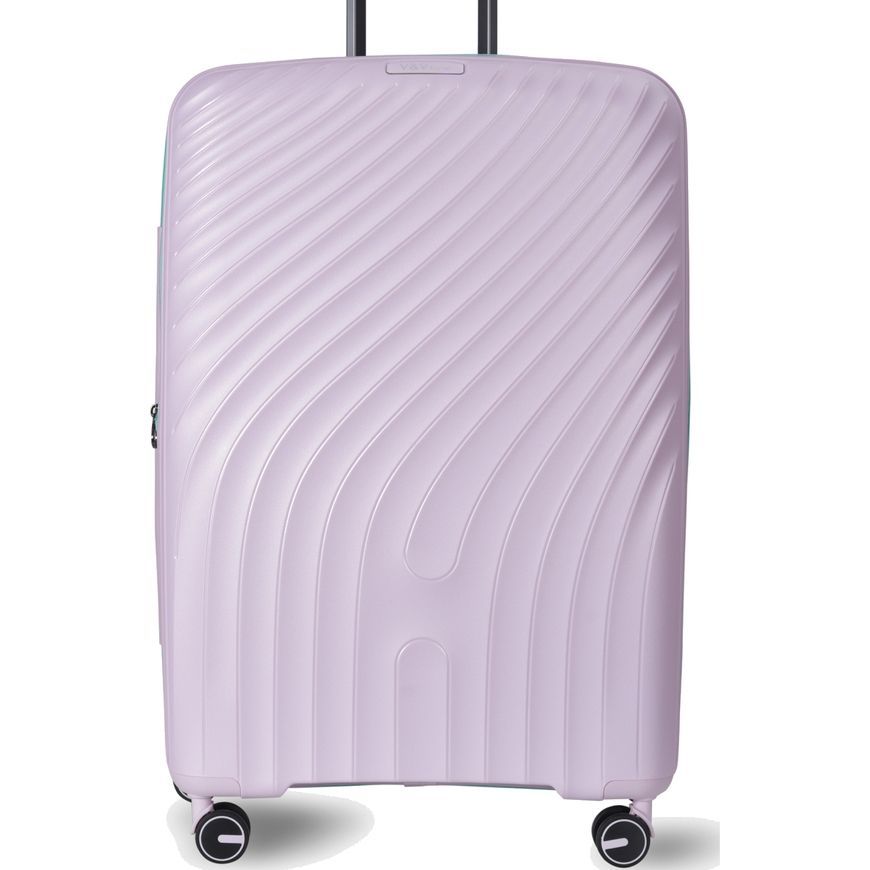 Hard-side Suitcase 110L L V&V Travel Urban H8026-75Purple