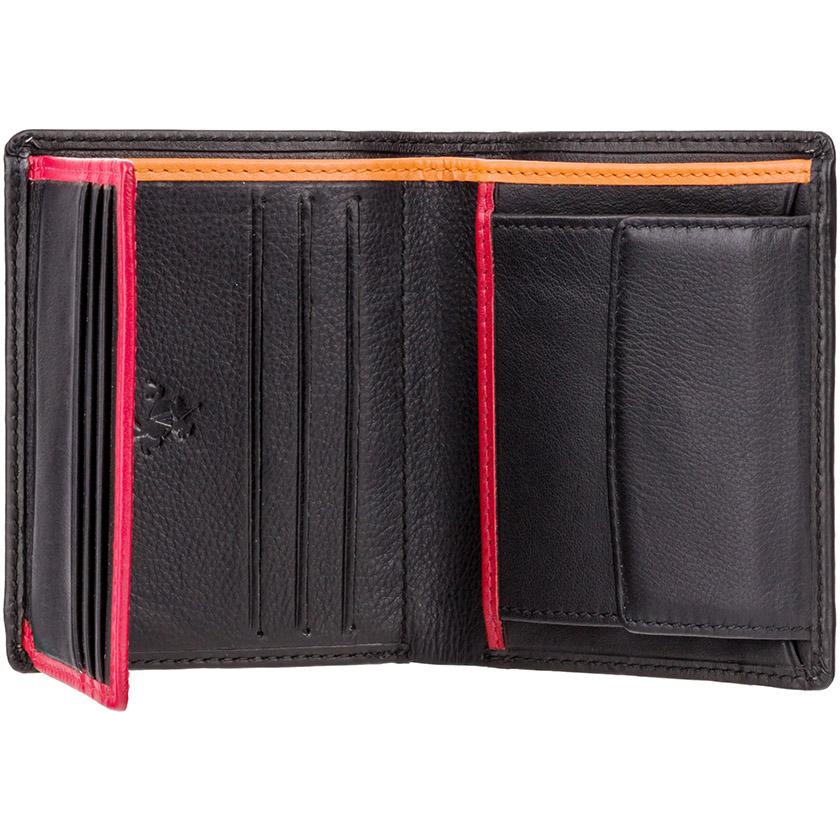 Bi-Fold Wallet Visconti Dr. No BD22 BK/RD/OR