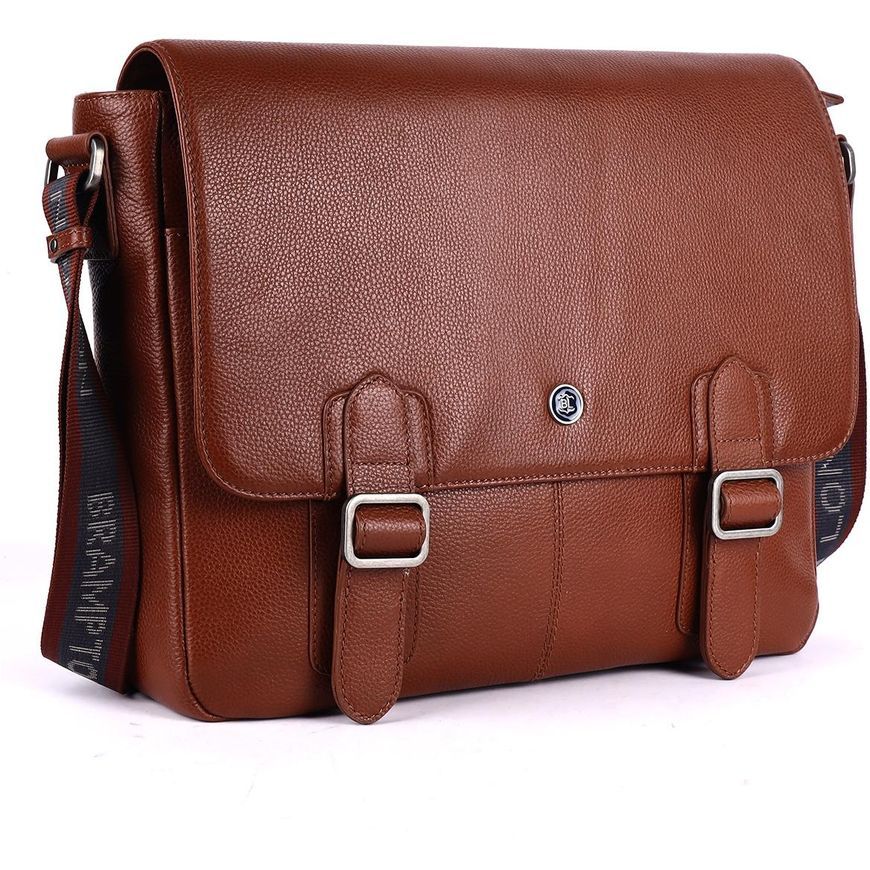 Сумка-мессенджер Brampton London 64403 TAN