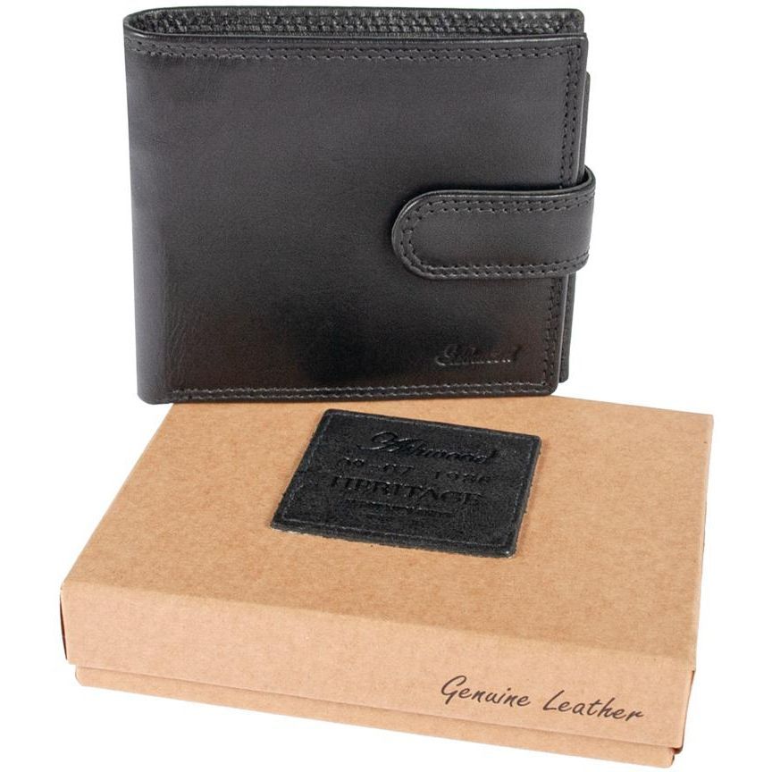 Кошелек Бифолд Ashwood 1258 VT BLACK