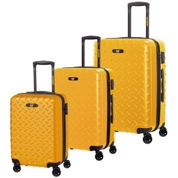 Suitcase set 3 pcs. CAT Industrial Plate 84758-42