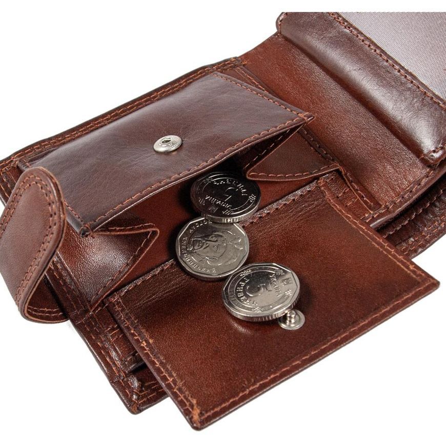 Bi-Fold Wallet Ashwood 1258 VT TAN