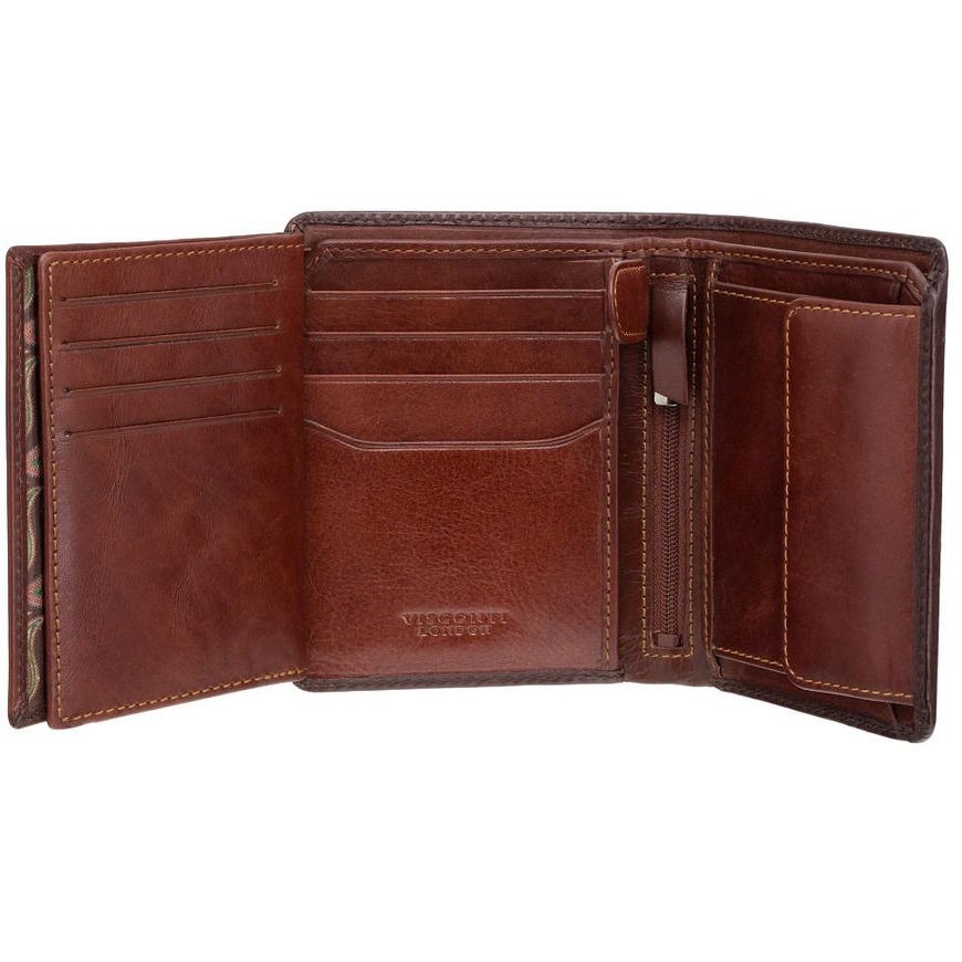 Bi-Fold Wallet Visconti Hector AT62 B/TAN