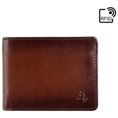 Bi-Fold Wallet Visconti Roland AT63 B/TAN