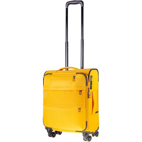 Yellow 2025 luggage bag