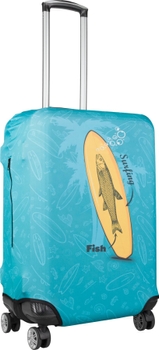 Чехол для чемодана с рисунком Coverbag X0423