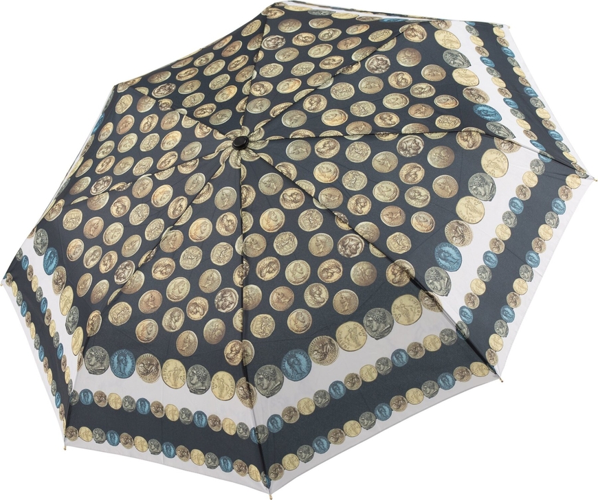Складной зонт Автомат PERLETTI MAISON Monete 16201.1;7669