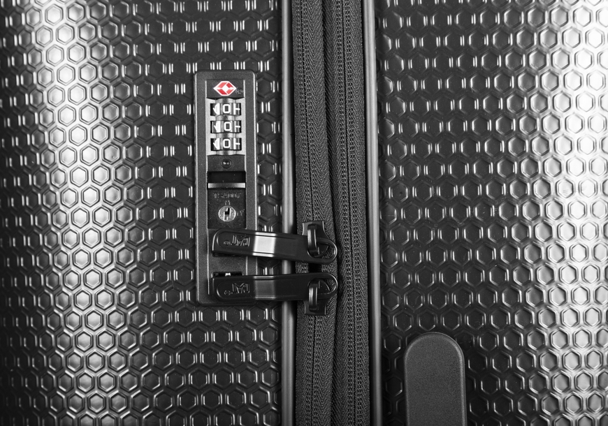Hard-side Suitcase 73L M CAT Hexagon 83793;01