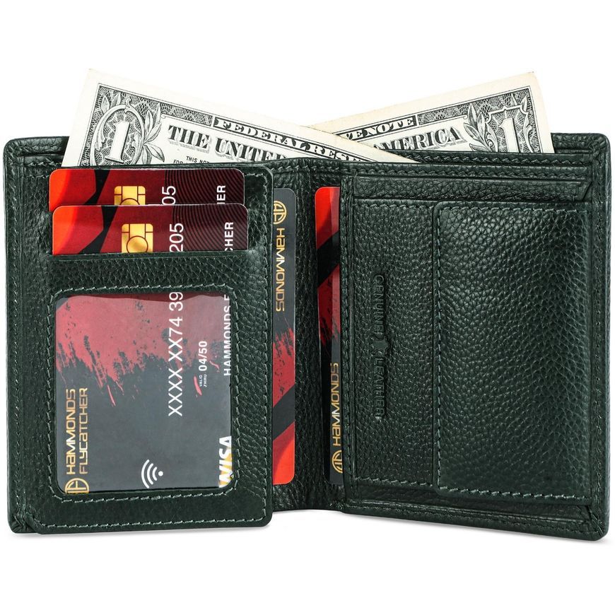 Bi-Fold Wallet Hammonds Flycatcher HF514 GRN