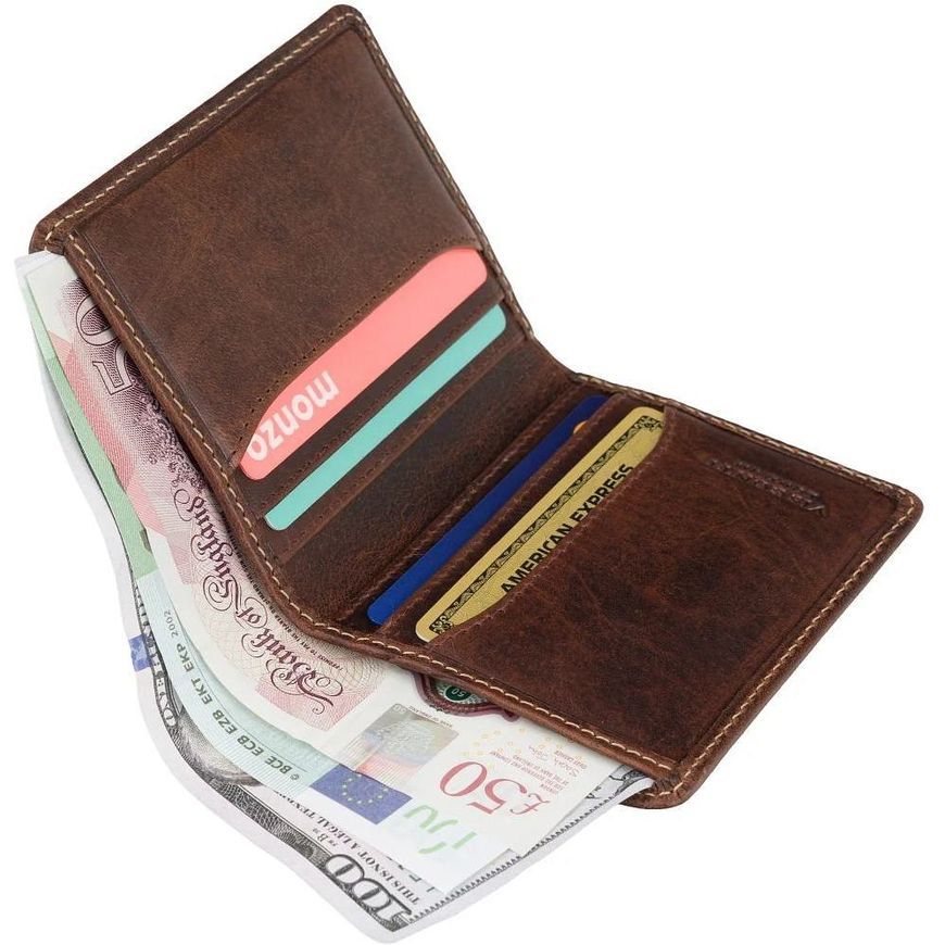 Bi-Fold Wallet Visconti VT94 CHT/BRN