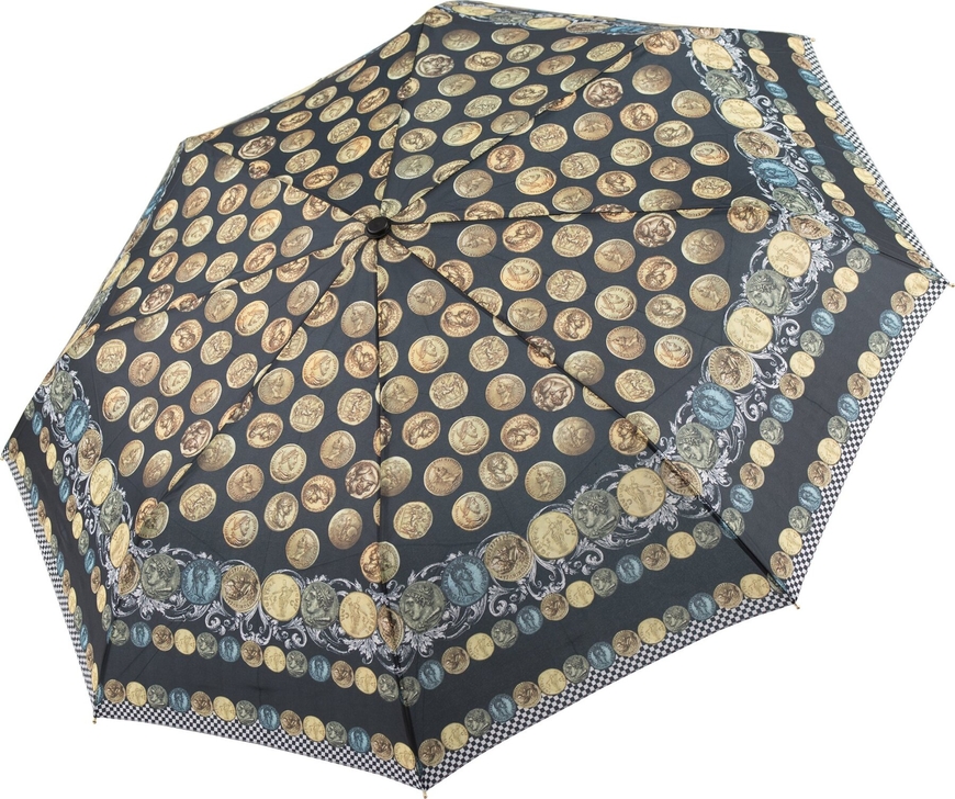 Складной зонт Автомат PERLETTI MAISON Monete 16201.3;7669