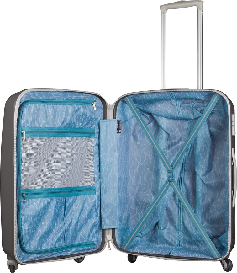 Hardside Suitcase 67L M CARLTON Pixel PIXE67W4;JBK