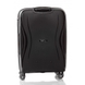 Hardside Suitcase 83L M V&V Travel Flash Light H8019-65Black - 5