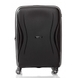 Hardside Suitcase 83L M V&V Travel Flash Light H8019-65Black - 3