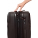 Hardside Suitcase 115L L V&V Travel Flash Light H8019-75Black - 12