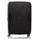 Hardside Suitcase 115L L V&V Travel Flash Light H8019-75Black - 3