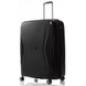 Hardside Suitcase 115L L V&V Travel Flash Light H8019-75Black - 1
