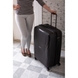 Hardside Suitcase 115L L V&V Travel Flash Light H8019-75Black - 13