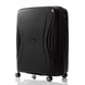 Hardside Suitcase 115L L V&V Travel Flash Light H8019-75Black - 2