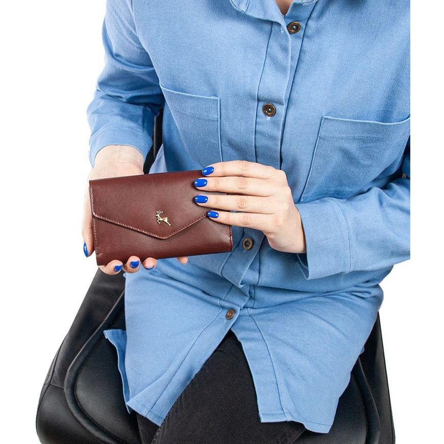 Кошелек Бифолд Ashwood V62 CHESTNUT