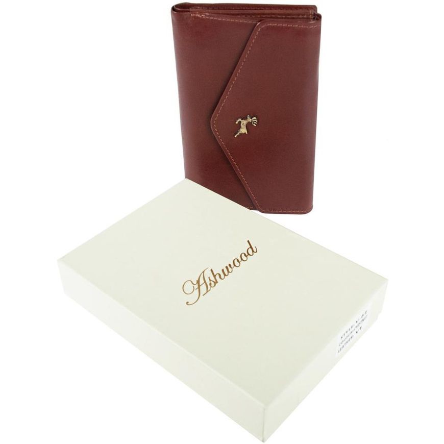 Кошелек Бифолд Ashwood V62 CHESTNUT