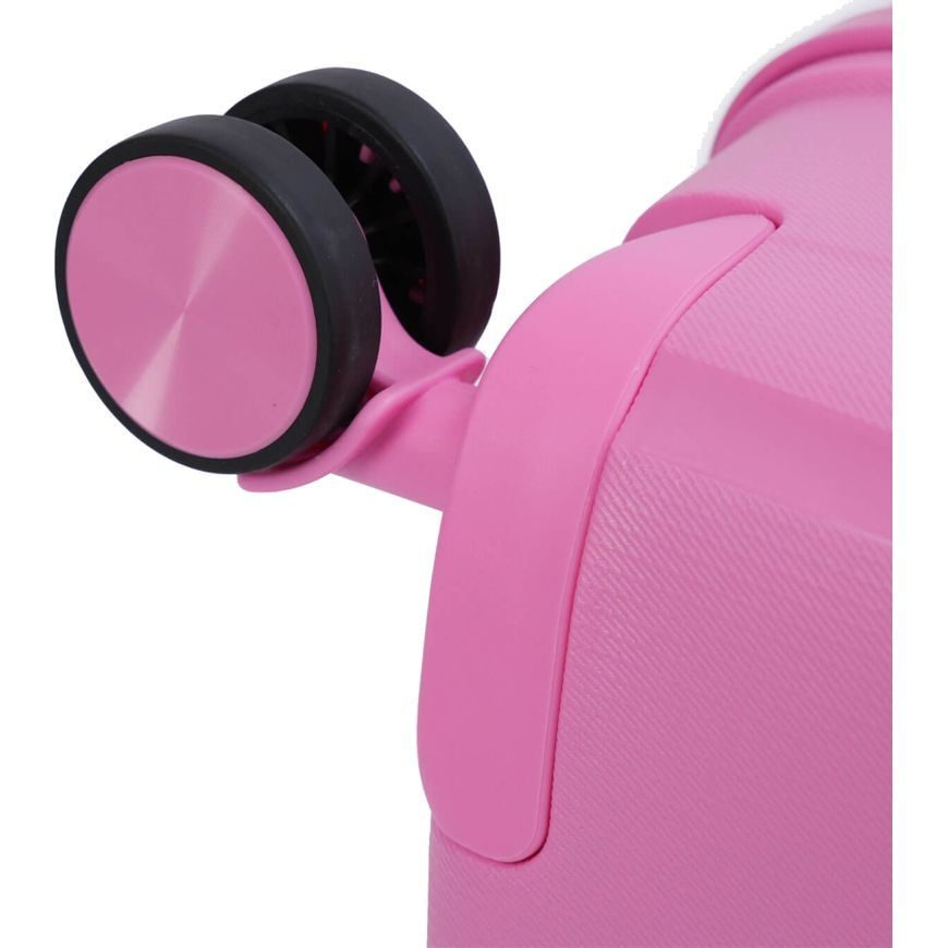 Hard-side Suitcase 83/95L M V&V Travel Flash Light Collection H8019.2-65Pink