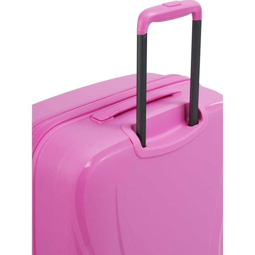 Hard-side Suitcase 83/95L M V&V Travel Flash Light Collection H8019.2-65Pink