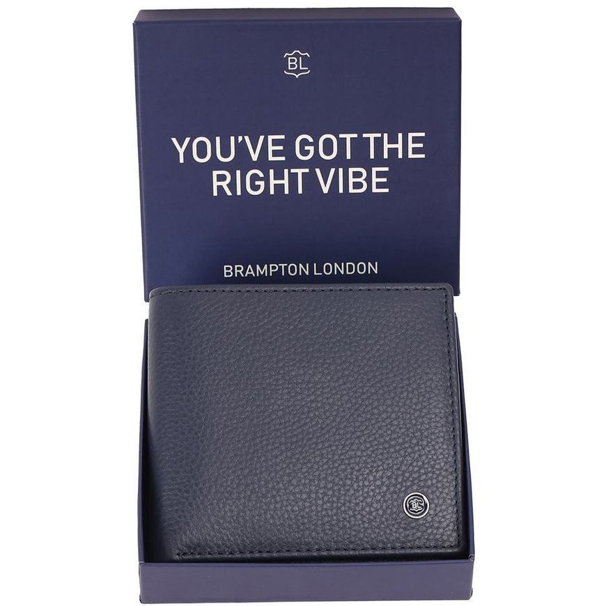 Гаманець Біфолд Brampton London 31975 NAVY