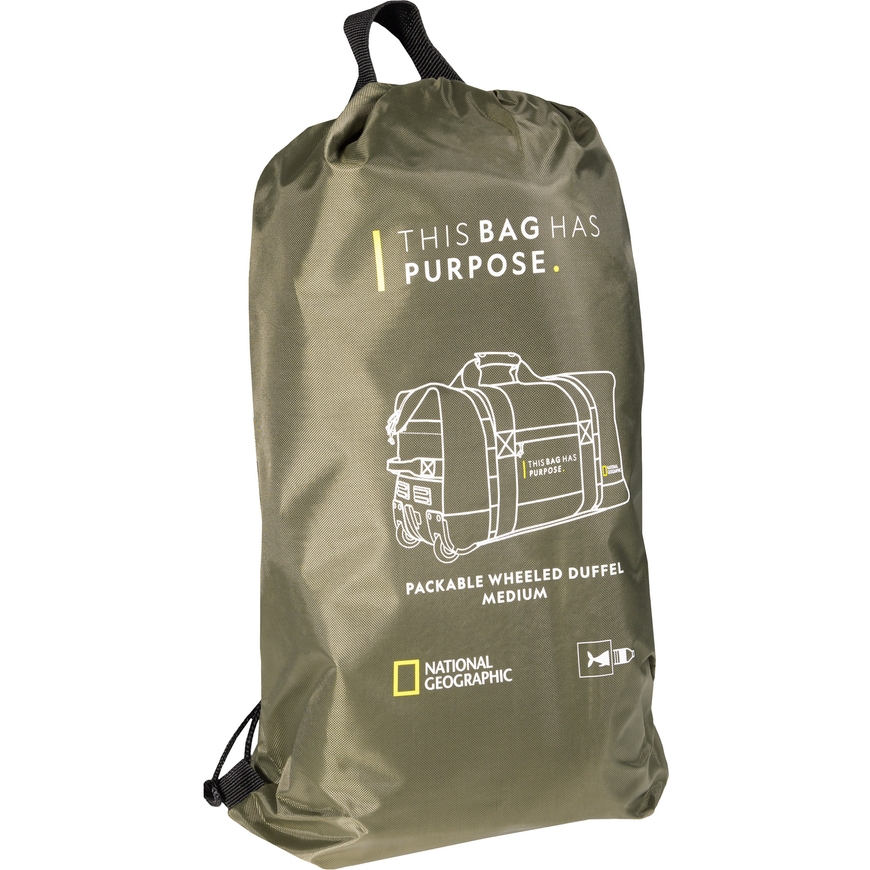 Wheeled Folding Bag 48L S NATIONAL GEOGRAPHIC Pathway N10442;11