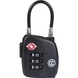 Багажний навісний кодовий замок із сталевим тросом TSA CARLTON Travel Accessories 05992796XBLK;01 - 1
