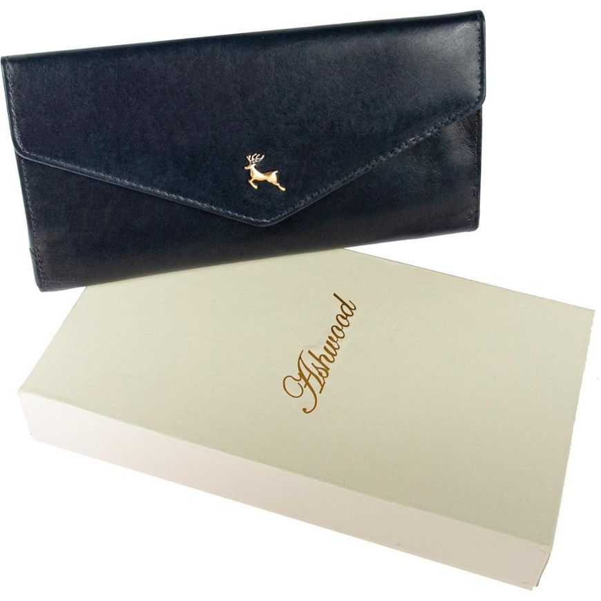 Bi-Fold Wallet Ashwood V63 NAVY