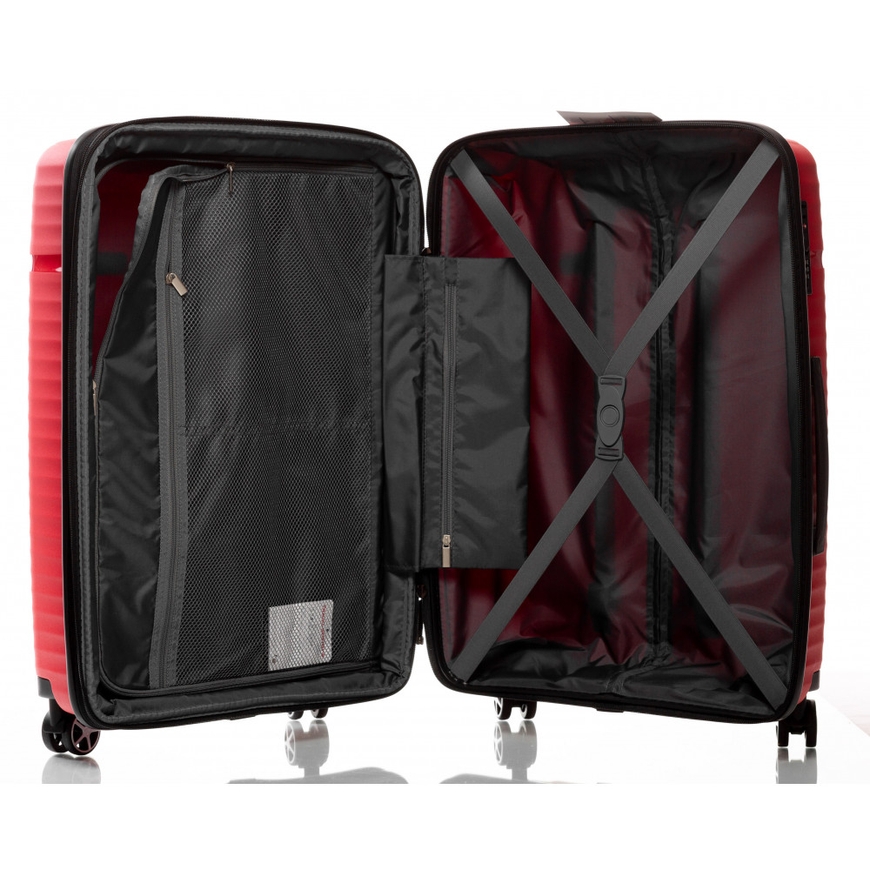 Hardside Suitcase 85L M V&V Travel Summer Breeze H8018-65Red