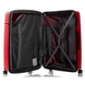 Hardside Suitcase 118L L V&V Travel Summer Breeze H8018-75Red - 6