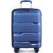 Hard-side Suitcase 38L S V&V Travel Metallo H8023-55Blue - 2