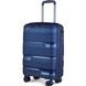 Hard-side Suitcase 38L S V&V Travel Metallo H8023-55Blue - 1