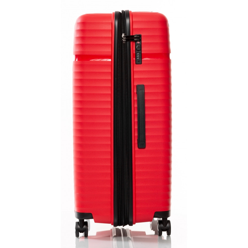 Hardside Suitcase 118L L V&V Travel Summer Breeze H8018-75Red