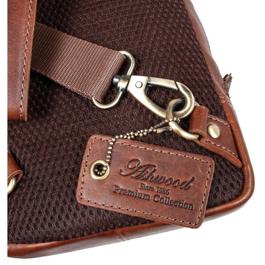 Сумка-слінг Ashwood K43 CHESTNUT